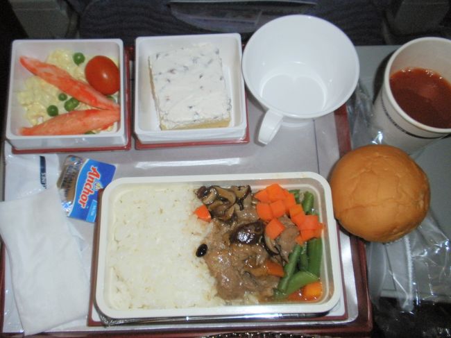 こうして、日本へ。ありがとうセントレア５周年記念。おかげで安く行って帰ってこれた。ツアーはあまり得意じゃないけどこれは大満足な癒し旅になった。よかった。