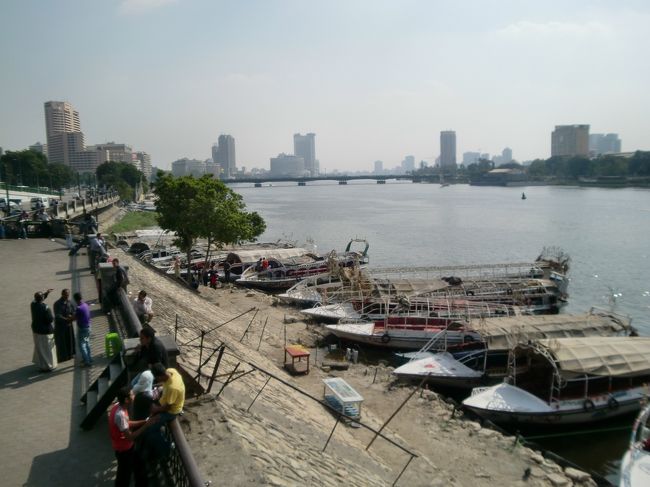 ナイル川＠カイロ中心部