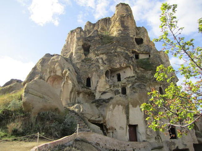 ギョレメ野外博物館内の建物の一部