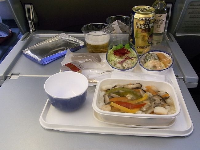 食事もゆったり♪<br />またこの機種に乗りたい。（＾＾