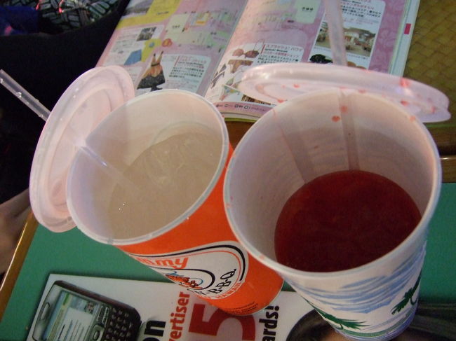 ドリンク…<br />がんばって飲みましたがここまでです。。