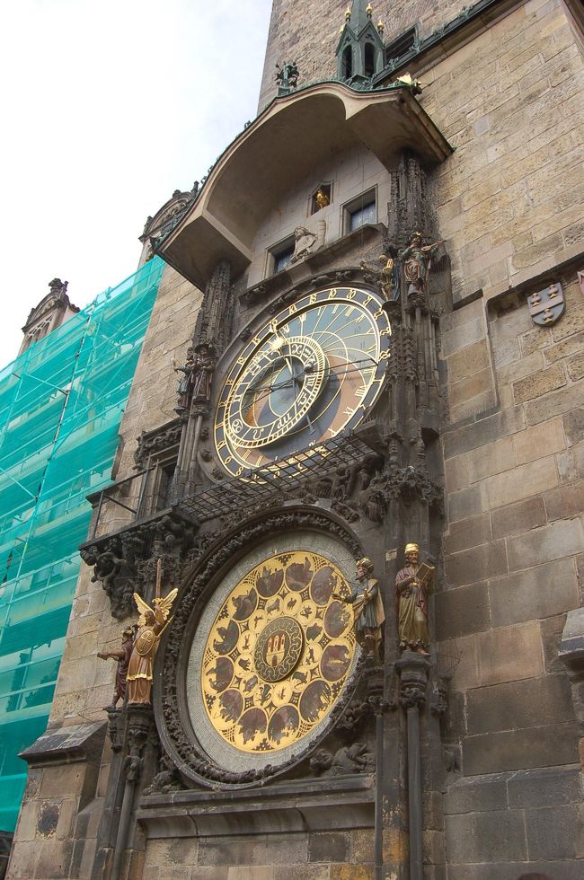 天文時計<br />必見です。毎時なにかがおきる。見ていないが。