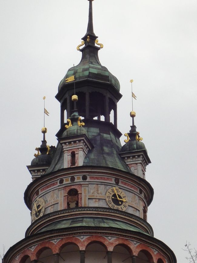 城の塔てっぺん