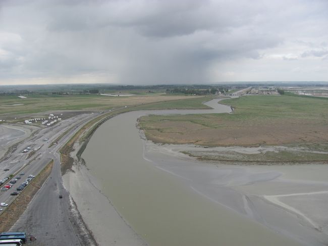 テラスからの風景。