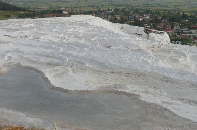 石灰棚は何処を見てもきれい！　夕方の景色も最高。