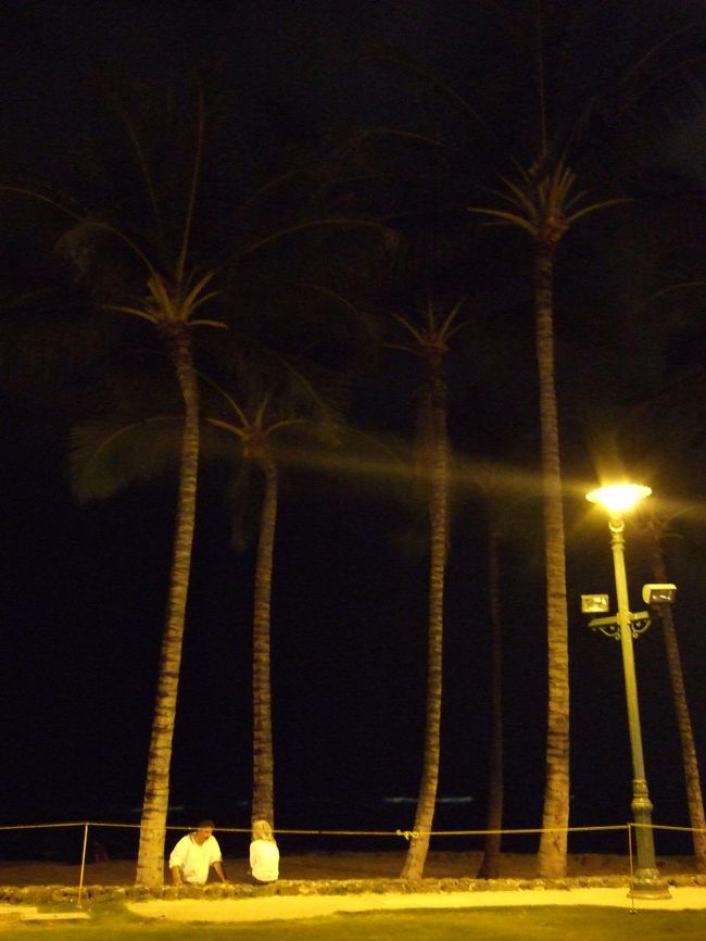 夜の写真はやっぱりうまく撮れません。<br /><br />このあとパッキングの続きを少々やってから眠りにつきました。