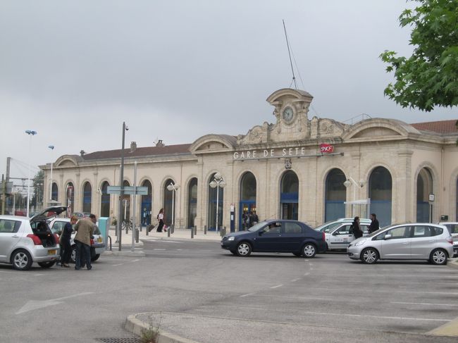 カルカッソンヌからモンペリエに戻る途中。<br />セトという港町によりました。