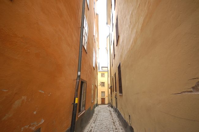 こんな感じの細い路地がたくさんあります