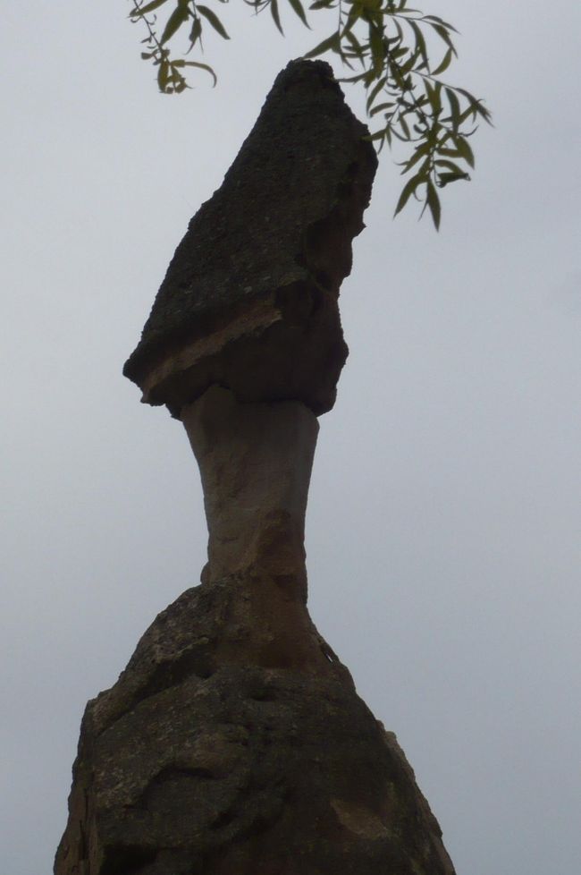 午後はまた　カッパドキアの不思議な岩を！