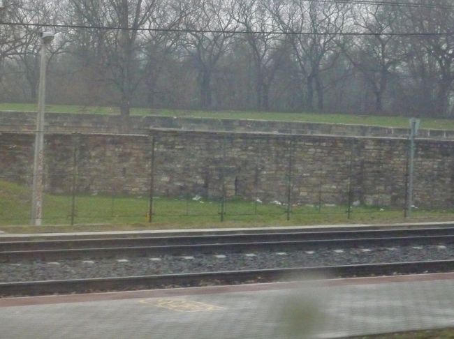 ブダペストの街並み。ローマ遺跡。