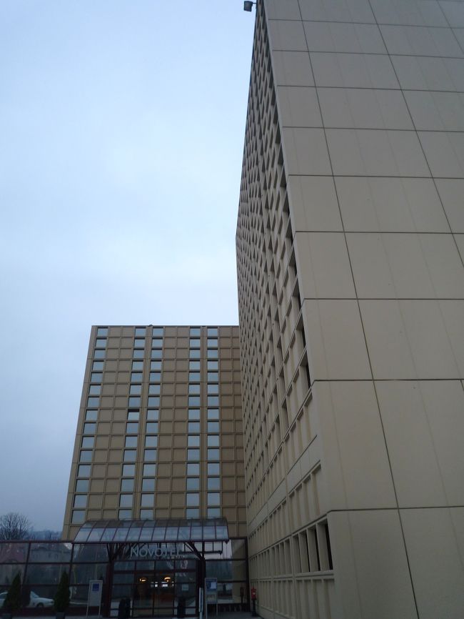 ブダペストの街並み。ホテル・ノボテル。  <br /><br />