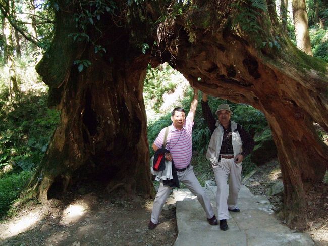 同行者とおふざけ。