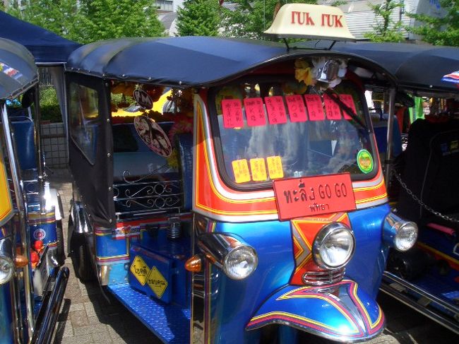 懐かしい〜〜〜！！<br />トゥクトゥクですよ！！<br />ほんと、暑かったし、トゥクトゥクもあって現地にいるような錯覚を覚えました！