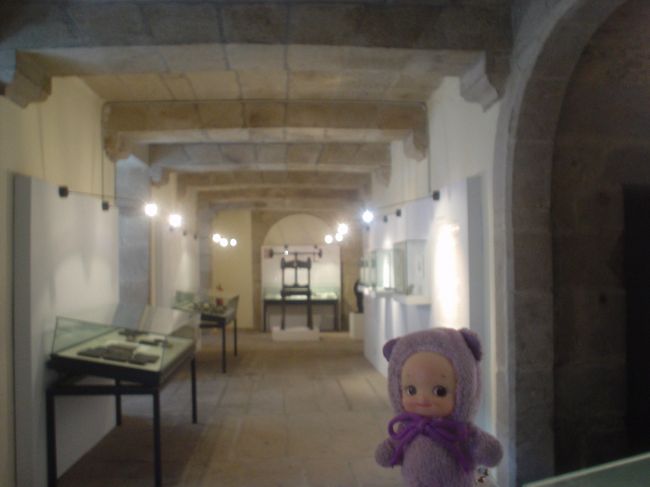 こちらは活版印刷の原版がいっぱい展示されています！<br />楽しいよん。