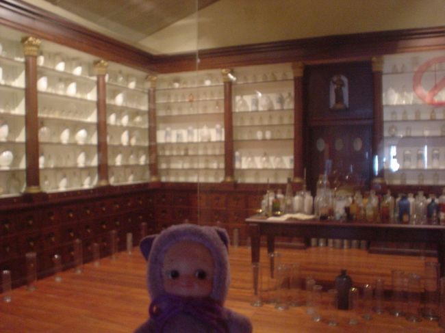 薬物の研究室。<br />修道院はいろんなことをしていたんだなぁぁぁ。