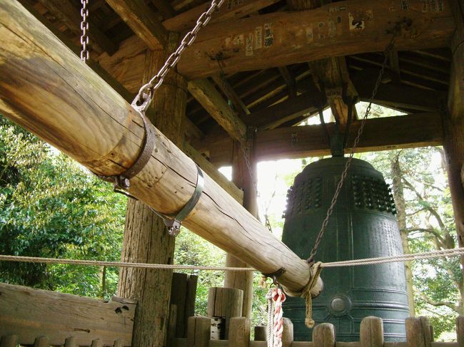 甘いものに食指が動かず…<br />いただいたのは“ところてん”でした^^;<br /><br />←国宝の洪鐘<br />　梵鐘は高さ2.59m　直径1.42m<br />　東日本で最大級<br /><br />