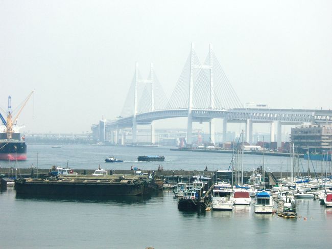 <br />横浜ベイブリッジが見えて来ました*^^*<br />空港までもう少しですね！