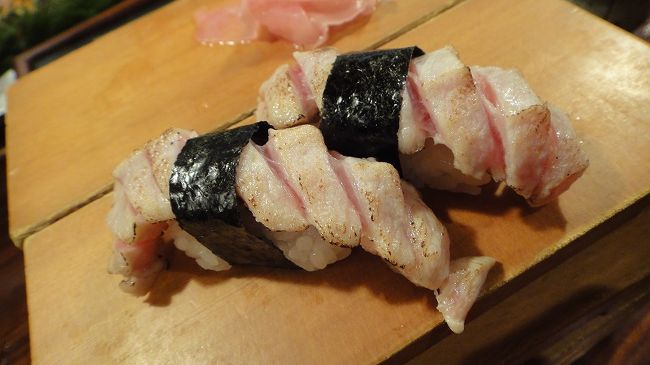 最後の〆はやっぱり「あぶり大トロ」。<br />