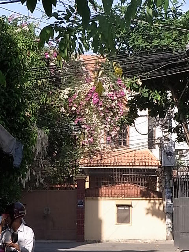 空港近くの一角に良い感じの住宅街が。