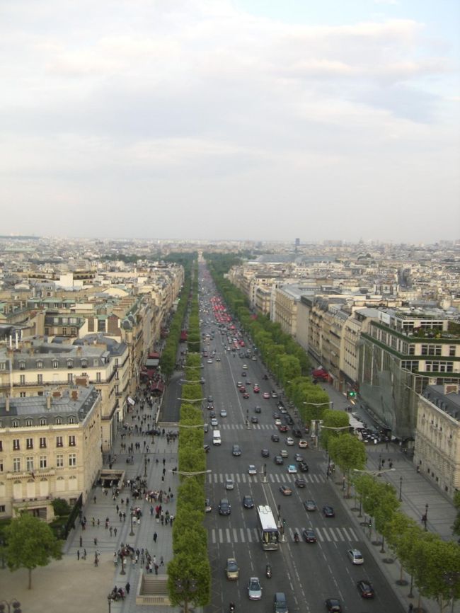 階段の上には絶景が