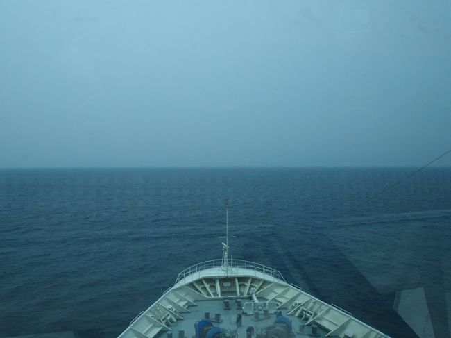 残念ながら、船首で、タイタニックみたいなことはできません・・・