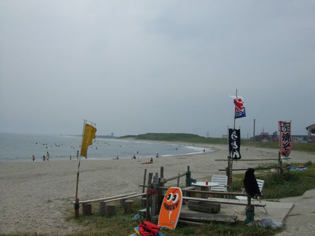 『仙台新港』<br /><br />海水浴場ですが、<br /><br />サーフスポットとしても有名です。