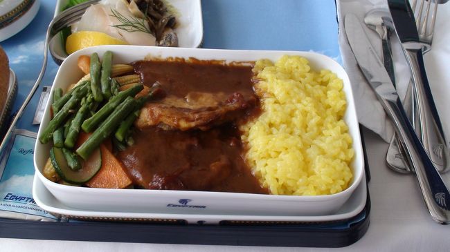 メインディッシュは牛肉を選びました。