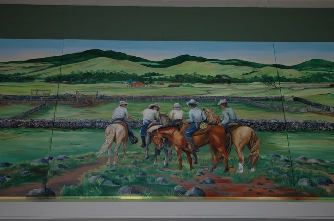 ワイメアはパニオロの街。<br />世界最大級の牧場、パーカー・ランチの拠点。