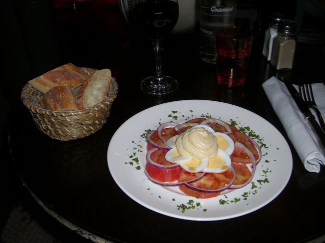 晩御飯のサラダ