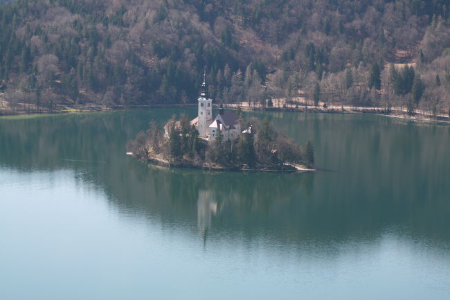 ブレット城からブレット島