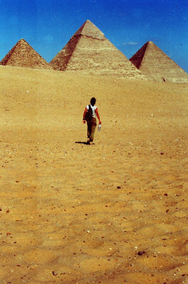 世界七不思議の PYRAMID of GIZA （ギザのピラミッド）と SPHINX