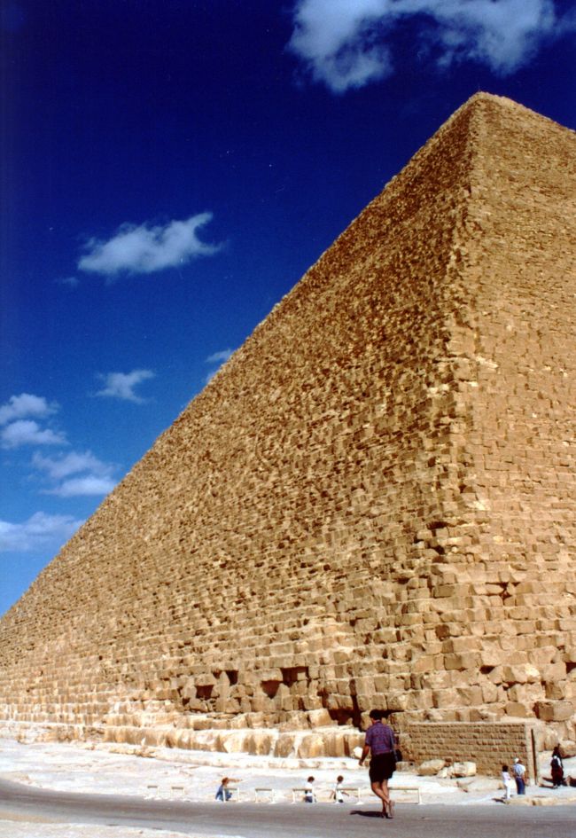 世界七不思議の PYRAMID of GIZA （ギザのピラミッド）と SPHINX