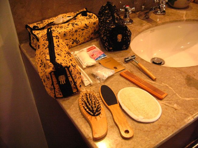 アメニティが超充実していたので思わず写真をとってしまいました。