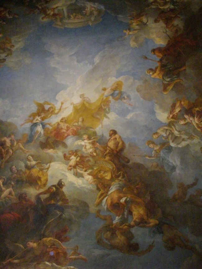 天井画も素敵ですね。