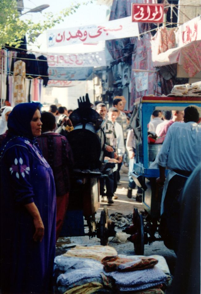 驚いた事にエジプト綿で有名なこの国の洋服は高い！<br />長袖シャツが700円もする。<br /><br />ちなみに、貧乏ツーリスト御用達のエジプト版ファーストフード「コシャリ」（マカロニと米を混ぜた上にデミソースをかけたもの）は70円！