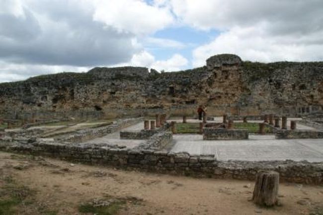 コニンブリガの遺跡です。<br />昔々、ローマ帝国の都市があったそうです。<br />こんな遺跡は、昨年のマルタ以来か？<br />ガイドブックによると、ケルト族の集落の後に、ローマ帝国の都市が、１世紀に築かれましたが、５世紀に西ゴート族の侵入により、滅びてしまったそうです。<br />栄枯盛衰。