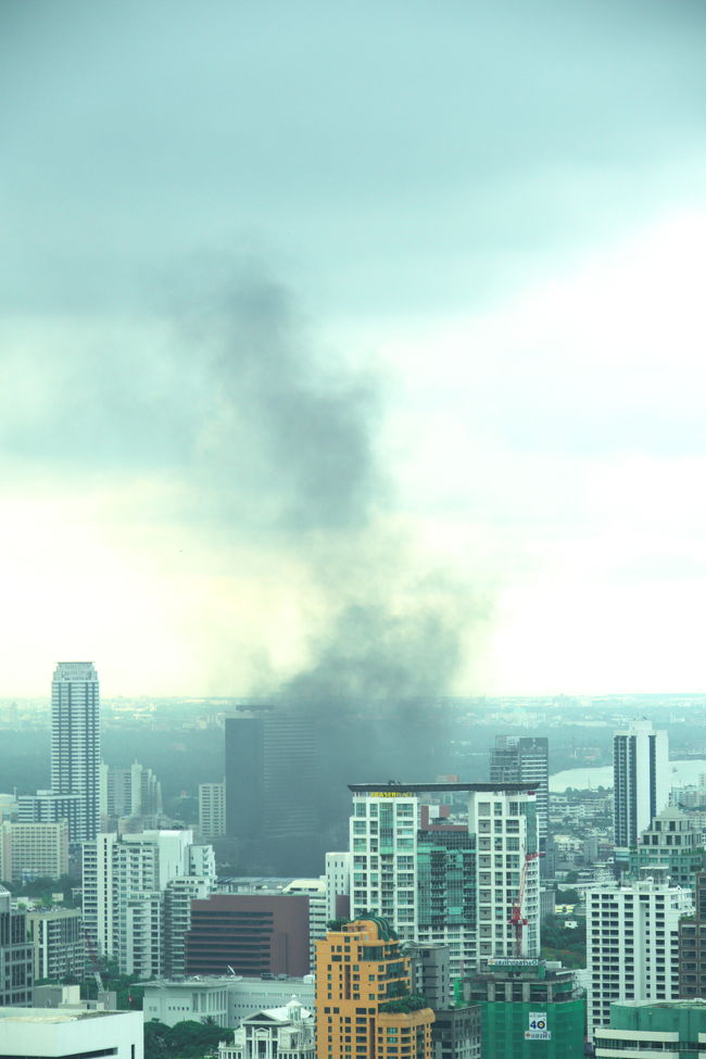 炎上もよく見えました。