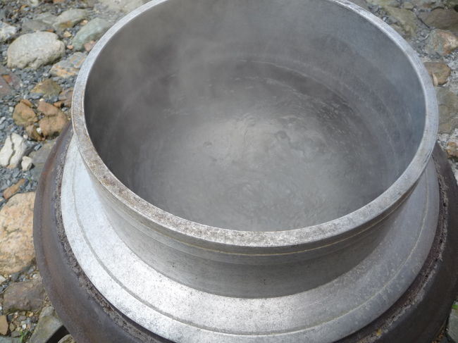 沸騰・・・薪の力は・凄い・・・