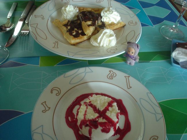 デザートも堪能。