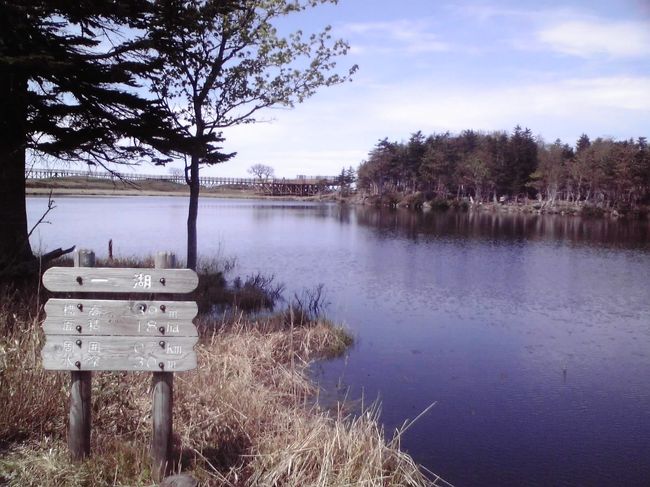 知床五湖の一湖。