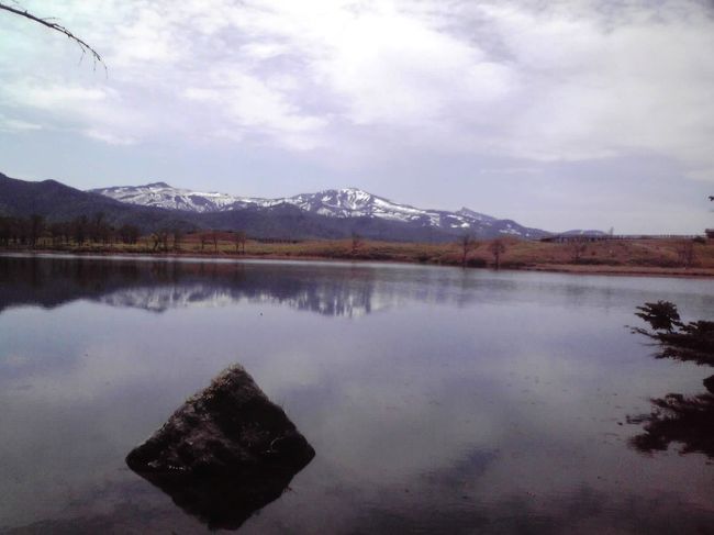 知床五湖の一湖。