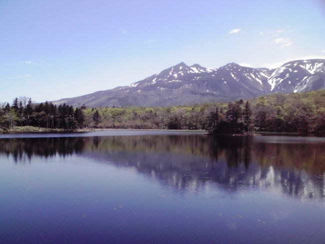 知床五湖の二湖。