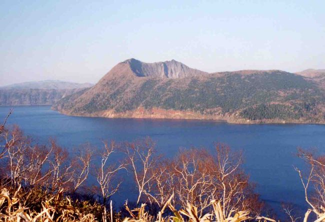 こちらも霧のない摩周湖。