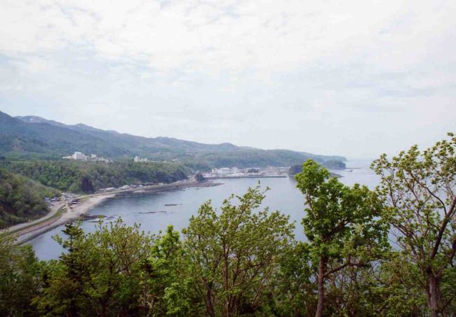 プユニ岬からの景色。