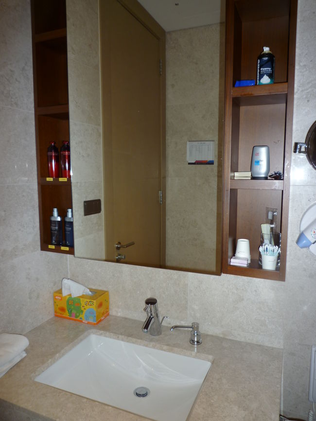 乗り継ぎ時間が1時間程なので取りあえずシャワーをして次のフライトに備えます