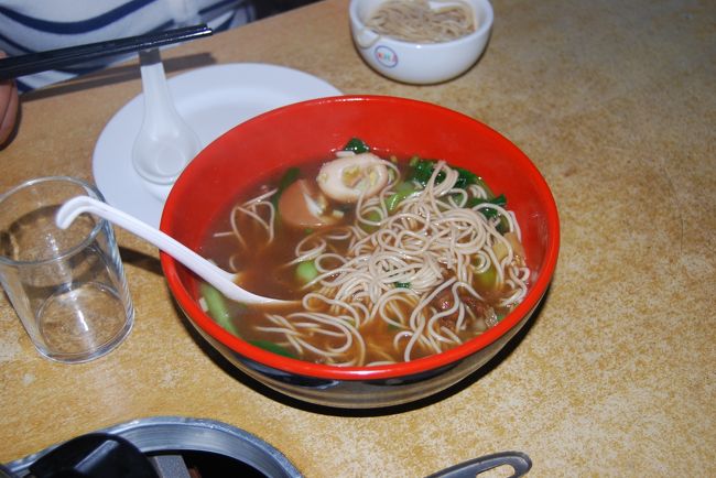 サイドメニューもおいしい！麺です。