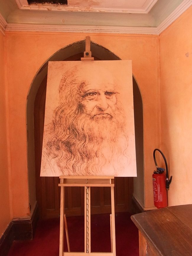 da Vinciの肖像画のレプリカです。