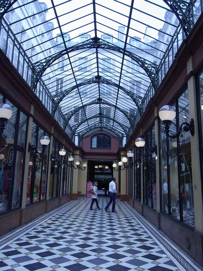 『世界ふれあい街歩き』で見て行きたかったパサージュ。<br />屋根のある商店街のようなものでしょうか。