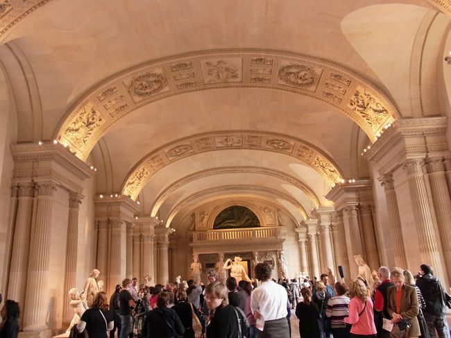 ルーブルにやってまいりました♪