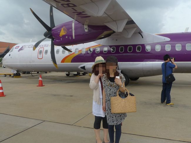 ▽K6 9881便／VN 9881便<br /><br />プロペラ機は絵になるねェー。<br />プロペラ機に乗る機会はこれが最後かもしれない。